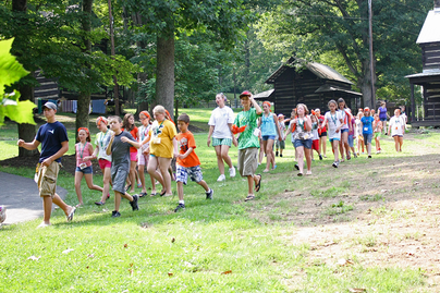 A group of youth campers highlight WVU Extension's role with 4-H Youth Development in West Virginia.