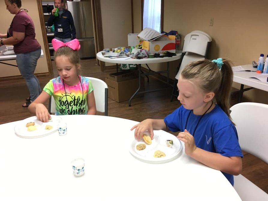 Campers Tasted Sushi and Other International Foods