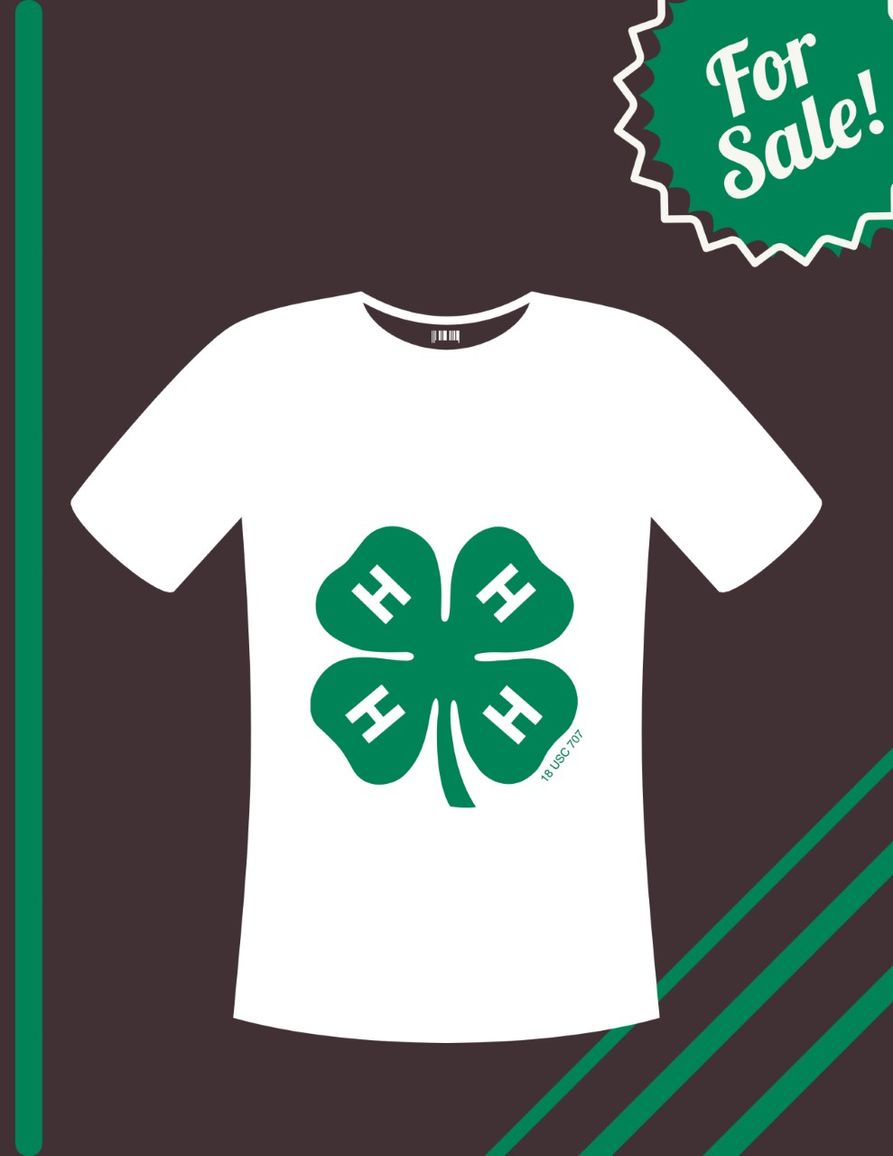 For Sale 4-H T-shirts Fundraiser