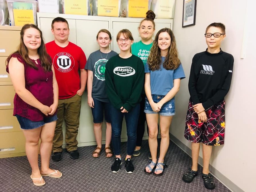 2019 Wayne County 4-H Teen Camp Counselors