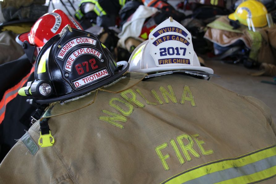 Firefighter gear and helmets