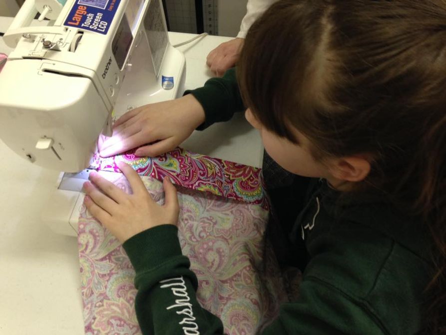 Addy Sewing