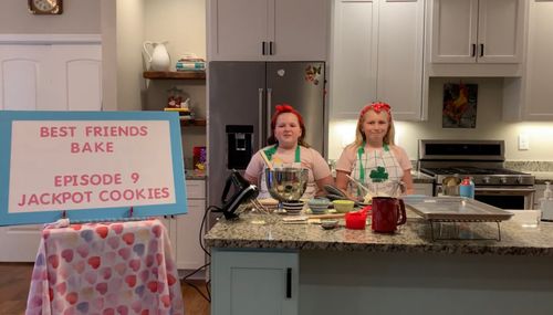 Lucy Field & Brynlea Shade Jefferson County Best Friends Bake: Episode 9 Jackpot Drop Cookies