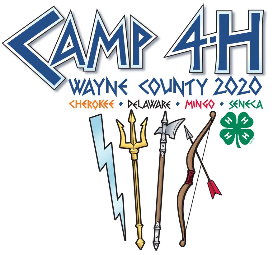 Camp 4-H Wayne County 2020 Cherokee Delaware Mingo Seneca