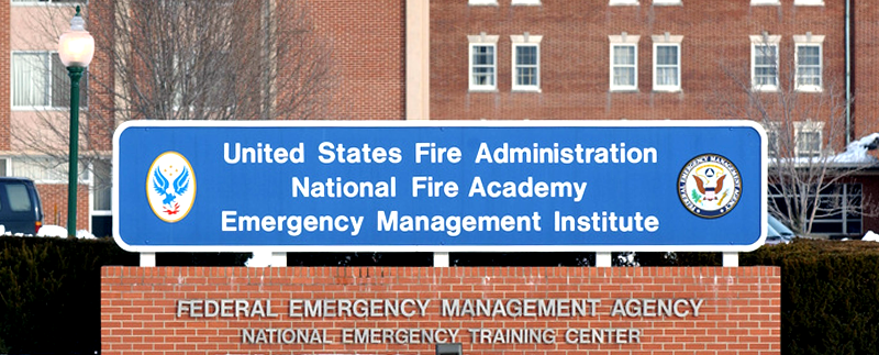 United States Fire Academy Sign