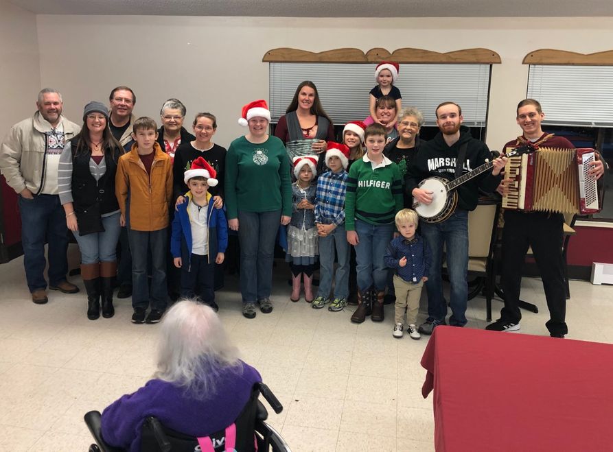 Whites Creek Christmas Caroling December 2019.