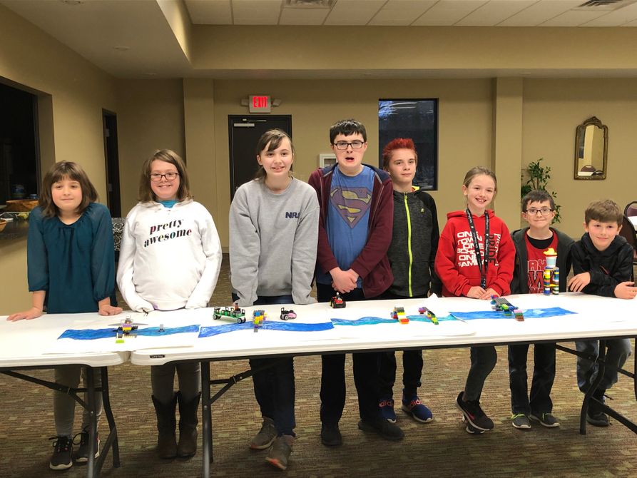 Youth Working with LEGOS - March 2020 4-H Club Meeting 