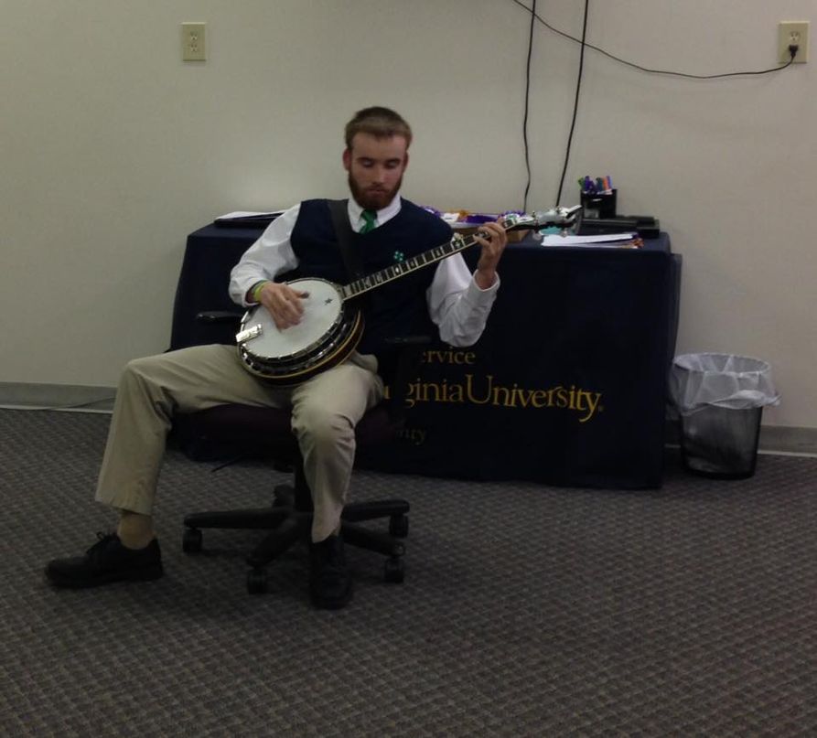 Chase Smith, Playing the Banjo, Wayne County 4-H Day