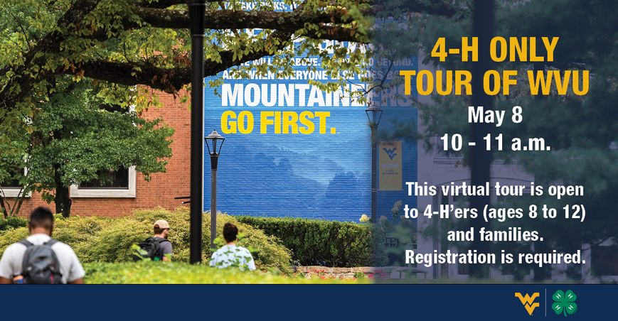 4-H Only Tour of WVU 