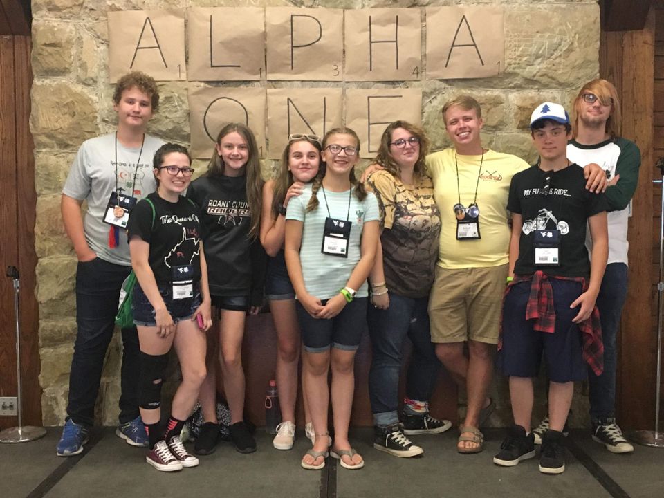 Roane County 4-H'ers who attended Alpha I State 4-H Camp in 2018