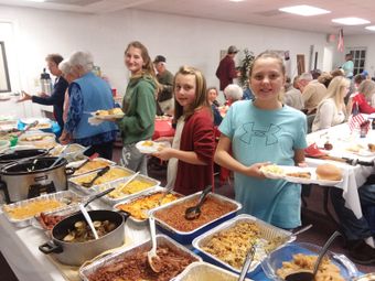Mountain Movers 4-H Club in Greenbrier County hold annual dinner in Renick, WV to honor veterns on Veterans Day